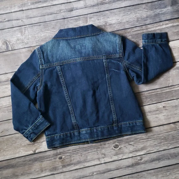 Gymboree Toddler Girls Blue Jean Jacket - Picture 7 of 11